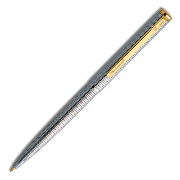 Goldring stylo tampon Automatic chromé à carreaux