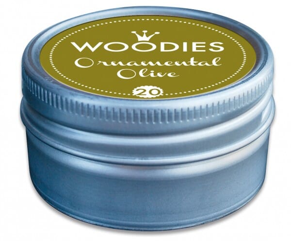 Woodies tampon encreur Ornamental Olive