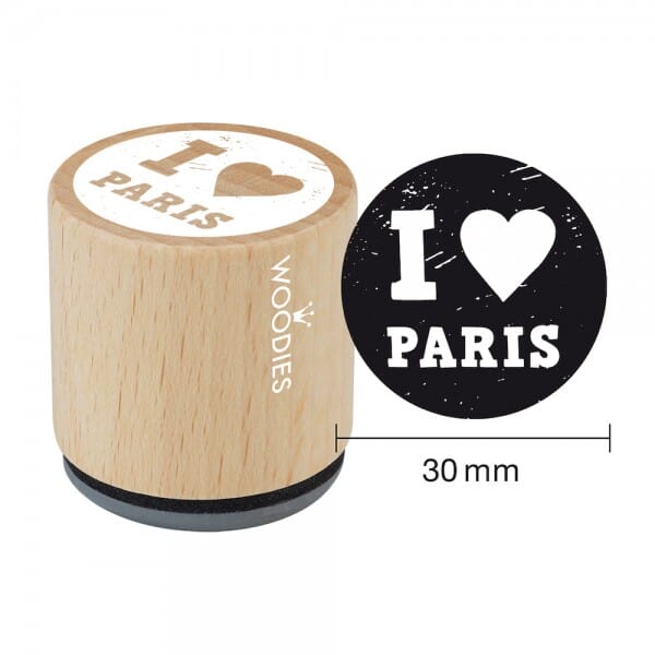 Woodies tampons I love Paris
