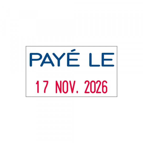 Trodat Printy mini dateur 4850L2 "Payé le"
