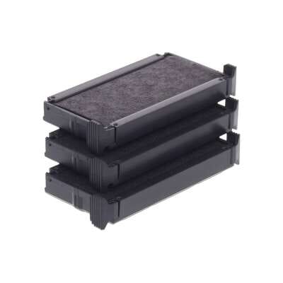 Trodat Printy 4912 Tampon Encreur Personnalisable Éco – Noir Rechargeable, 47x18 Mm, Jusqu’à 4 Lignes – Encre Incluse