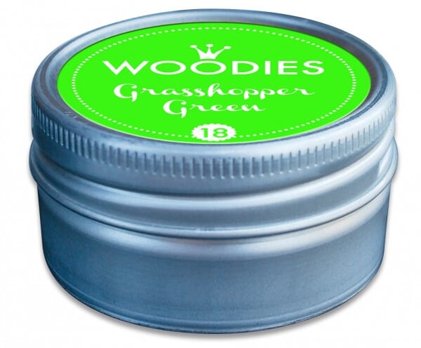 Woodies tampon encreur Grasshopper Green