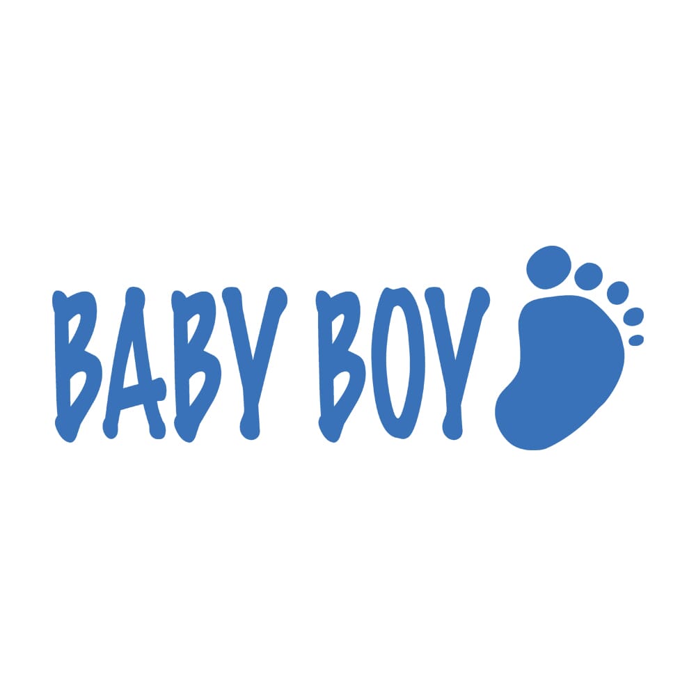 Tampon "Baby Boy" en bois tamponsbureau.fr
