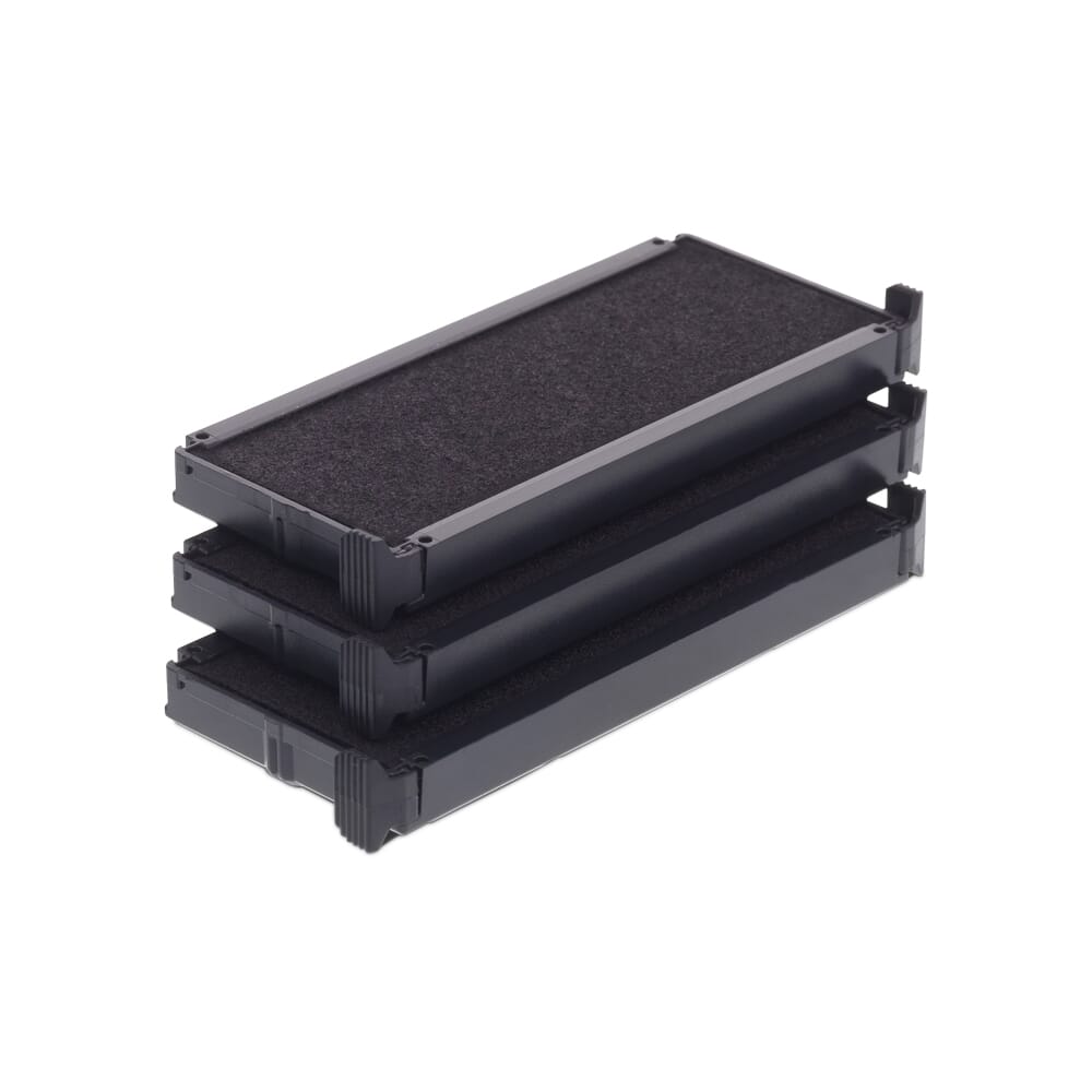 Encreur Noir Pour Tampon Trodat Printy 4915 - Lot De 10 Cassettes D'Encre