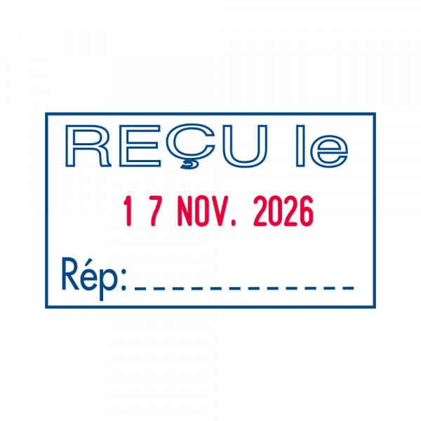 Trodat Printy dateur 4750L1 "Reçu le... Rép..."