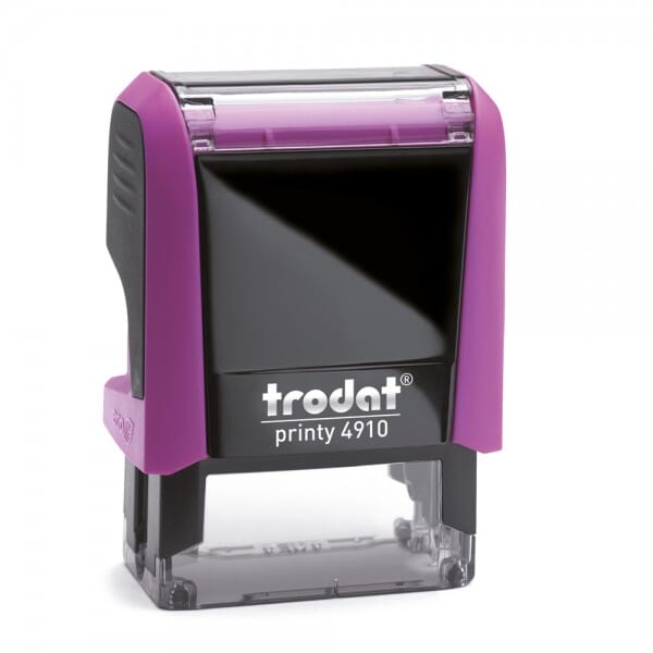 Tampon pour enseignant pr&ecirc;t &agrave; l&apos;emploi, formule "A &agrave;m&eacute;liorer", Encrage automatique violet
