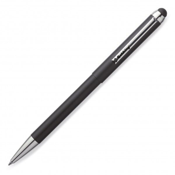 Goldring noir 3 en 1 : stylo - stylet - tampon