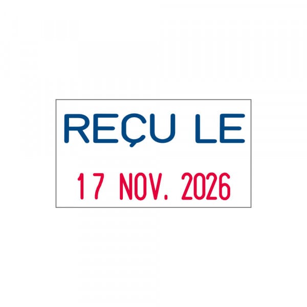 Trodat Printy mini dateur 4850L1 "Reçu le"